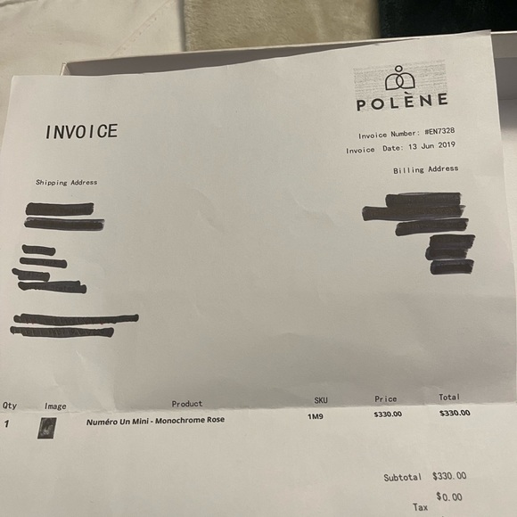 The Polene Number One Mini in light pink - Picture 4 of 14